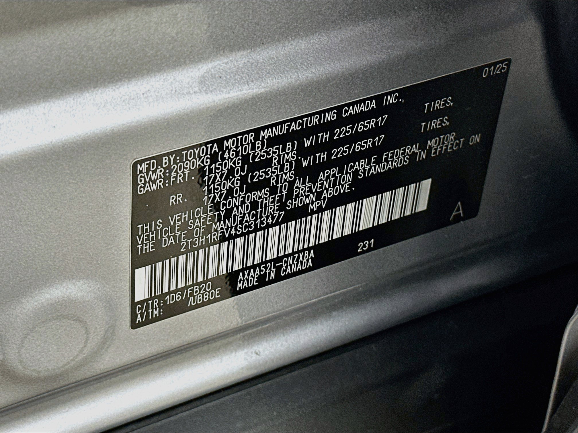 Used 2025 Toyota RAV4 LE FWD image 12