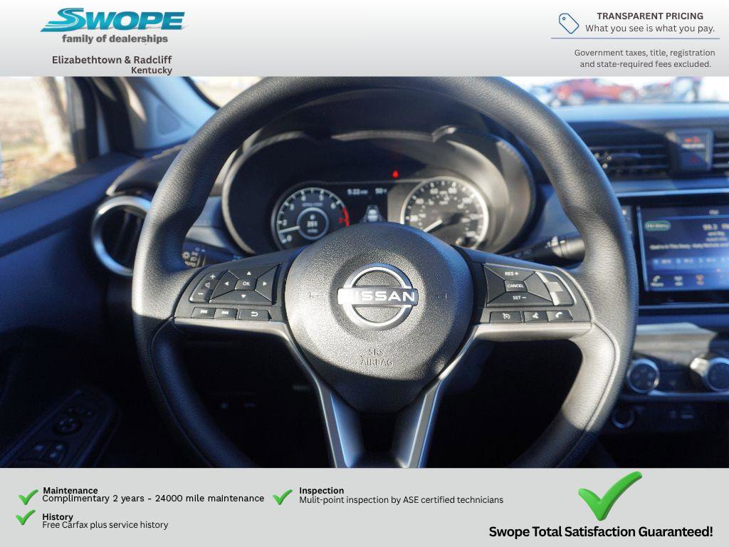 New 2025 Nissan Versa SV w/ Trunk Package FWD image 16