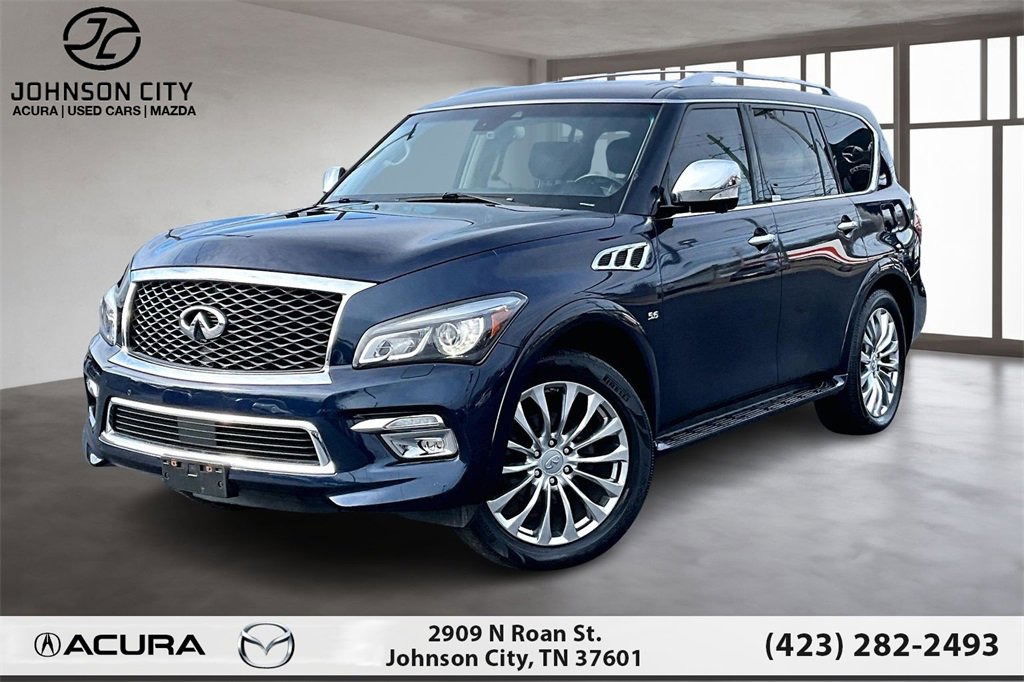 Used 2017 INFINITI QX80 4WD w/ Deluxe Technology Package