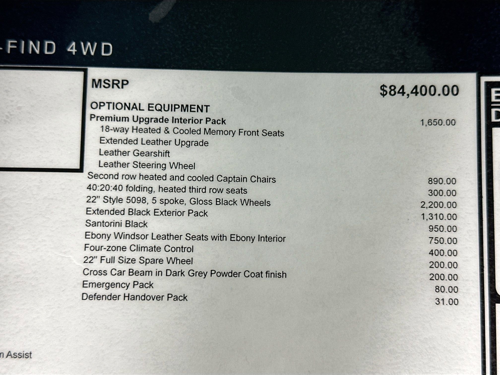 Used 2026 Land Rover Defender 130 X-Dynamic SE image 30