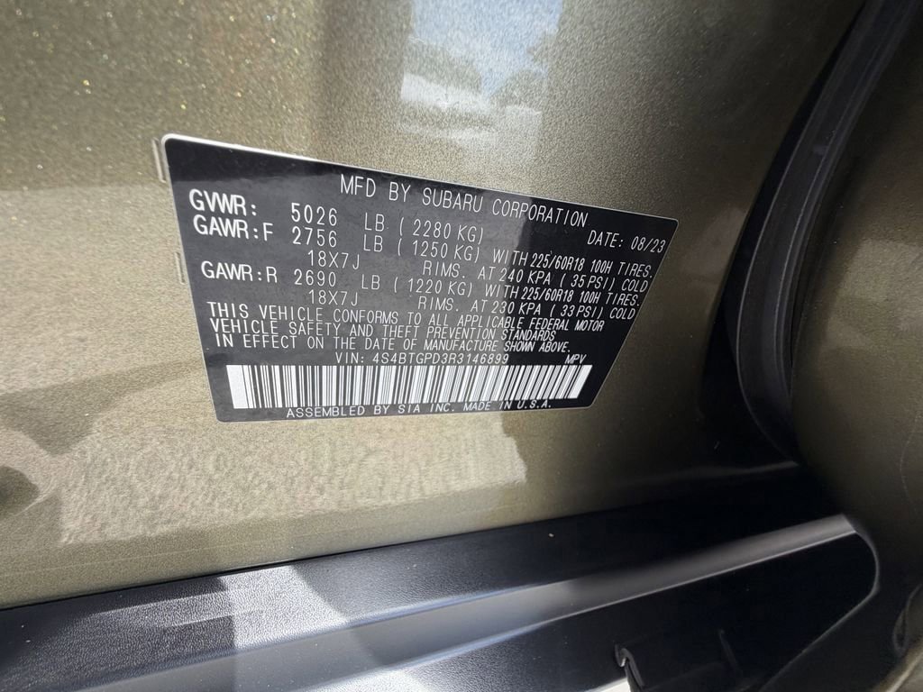Used 2024 Subaru Outback Touring XT image 34
