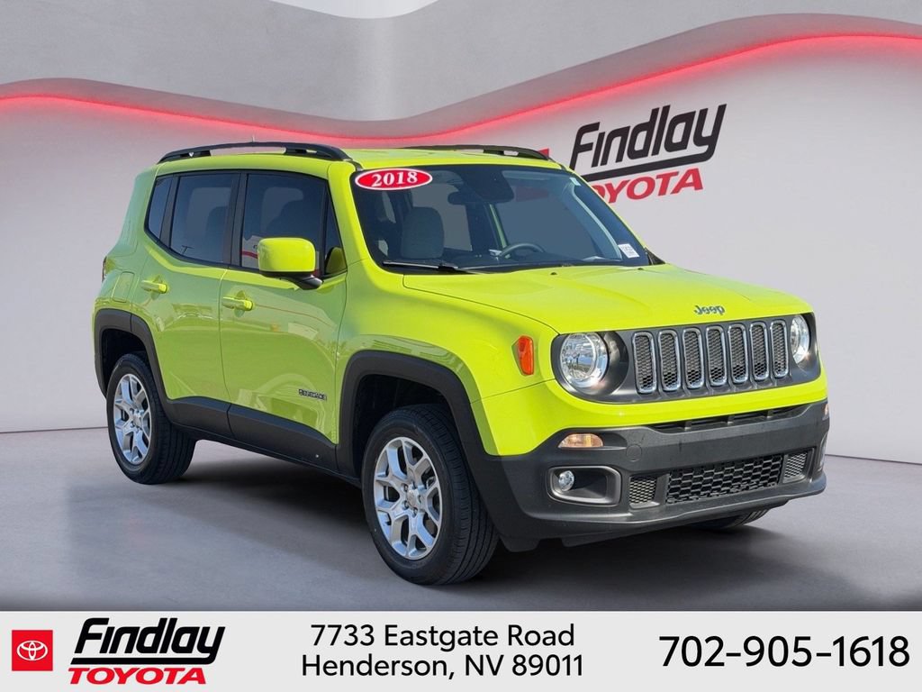 Used 2018 Jeep Renegade Latitude AWD/4WD image 4