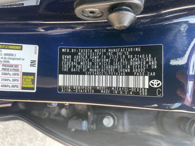 Used 2020 Toyota Corolla SE FWD image 26
