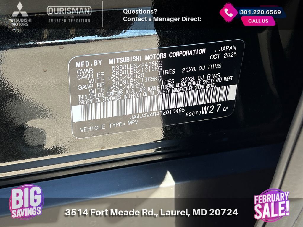 New 2026 Mitsubishi Outlander LE image 32