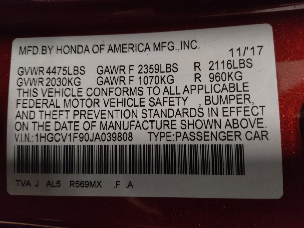 Used 2018 Honda Accord Touring image 33
