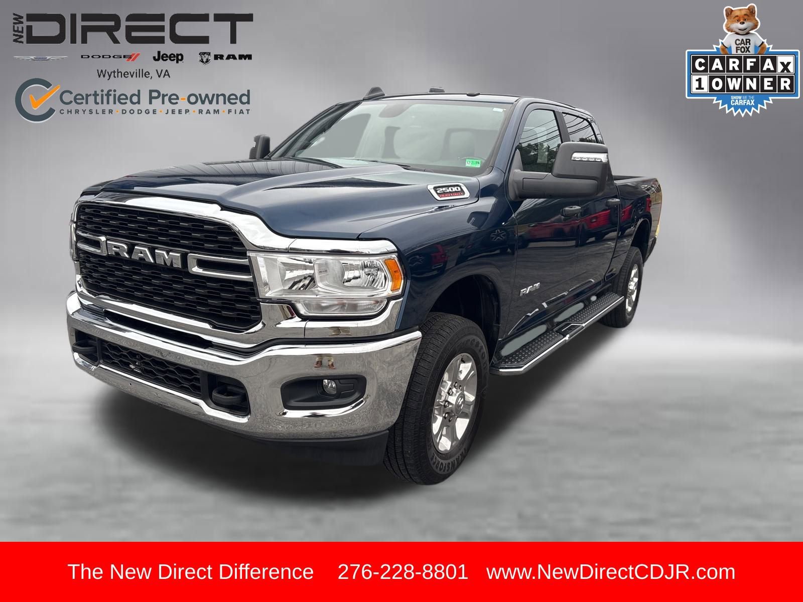 Certified 2024 RAM 2500 Big Horn w/ Bed Utility Group