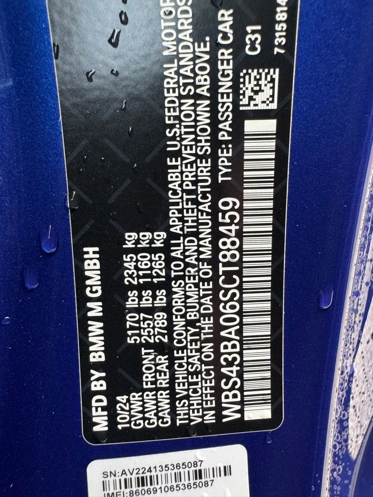 Used 2025 BMW M4 xDrive Competition AWD/4WD image 31