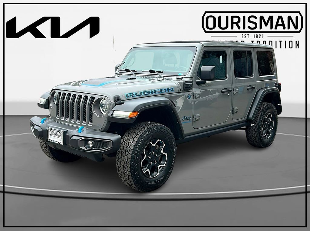 Used 2023 Jeep Wrangler Unlimited Rubicon 4xe w/ Cold Weather Group image 2