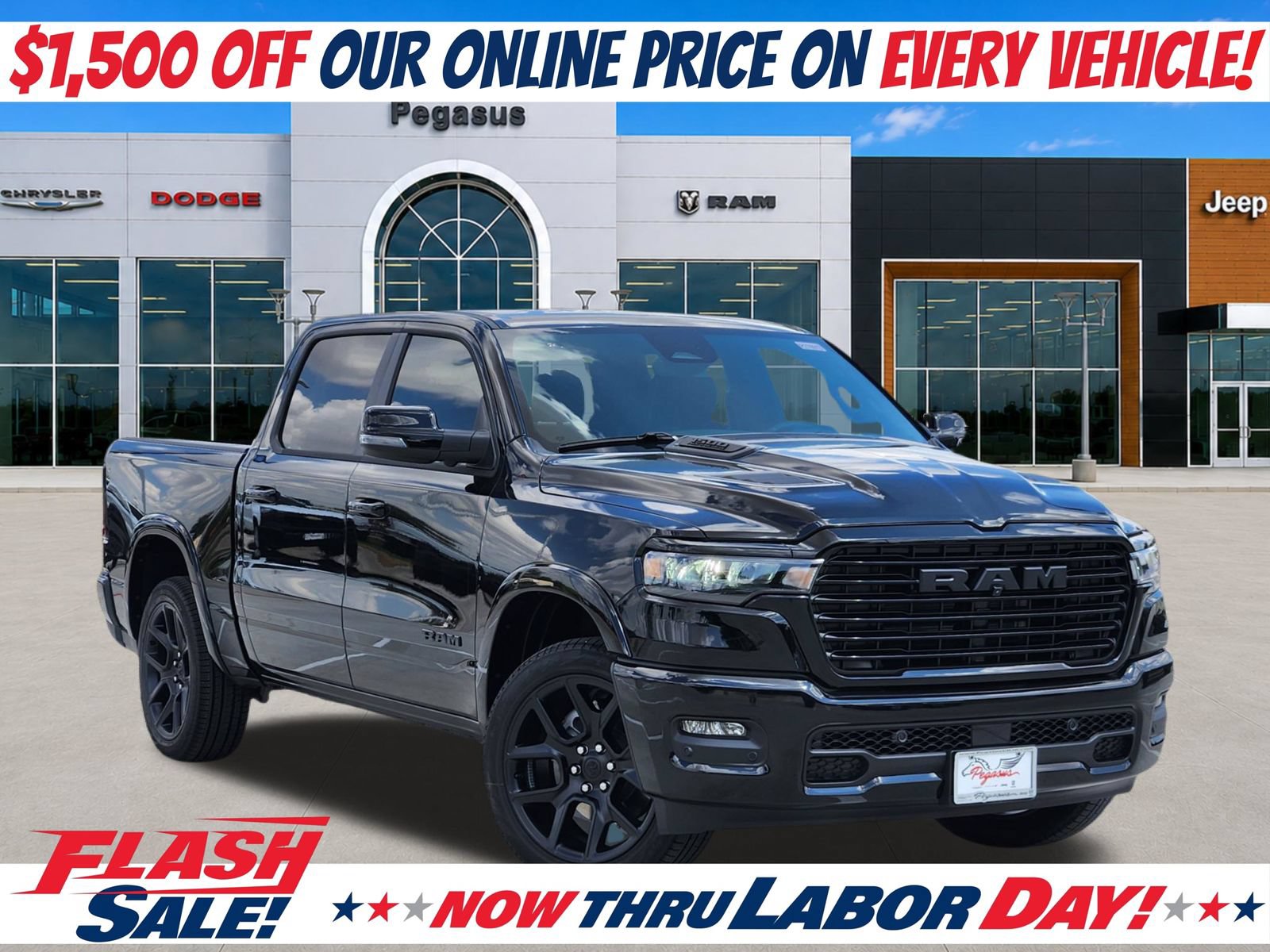New 2027 RAM 1500 Laramie w/ Night Edition