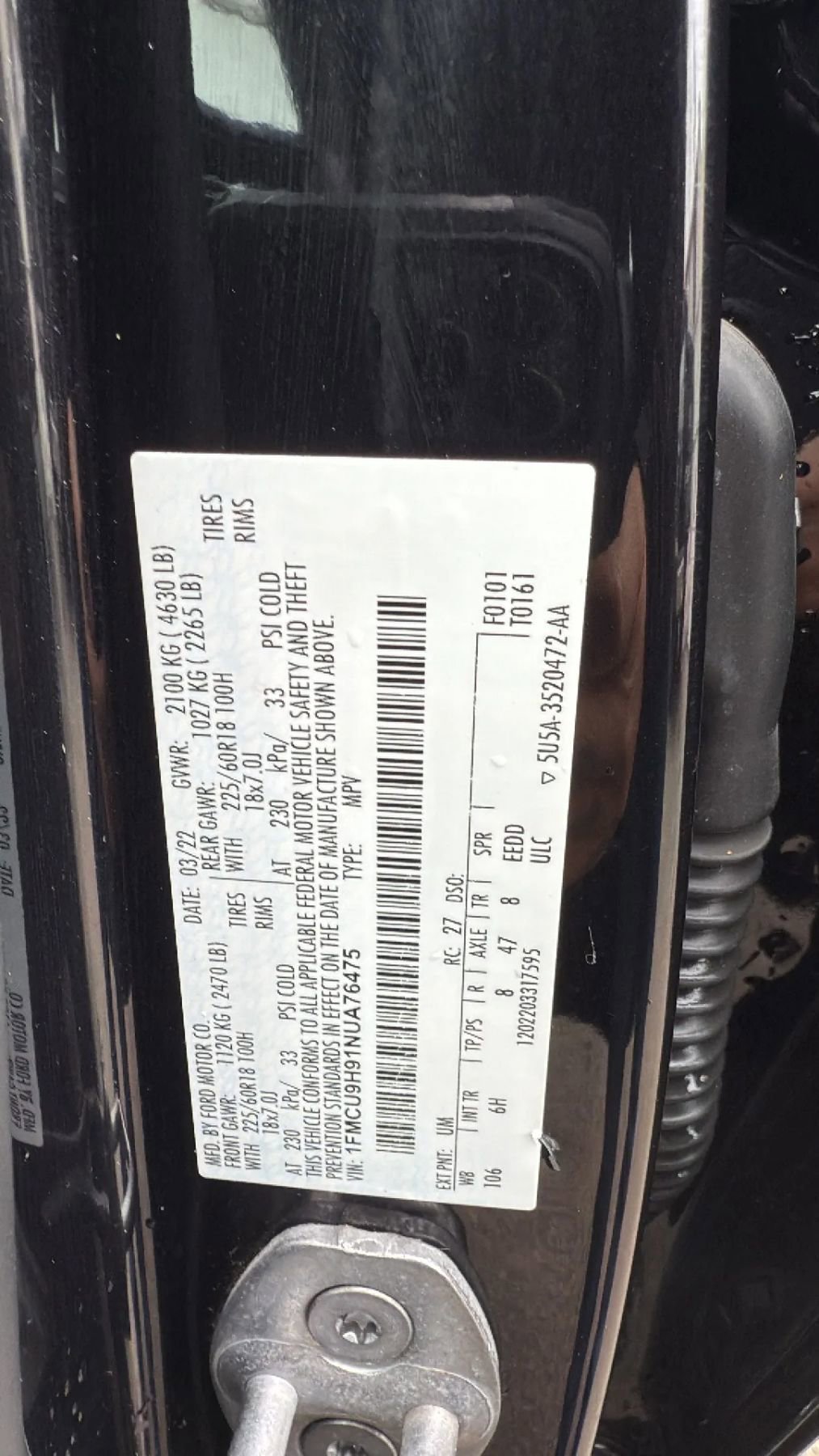 Used 2022 Ford Escape SEL image 32