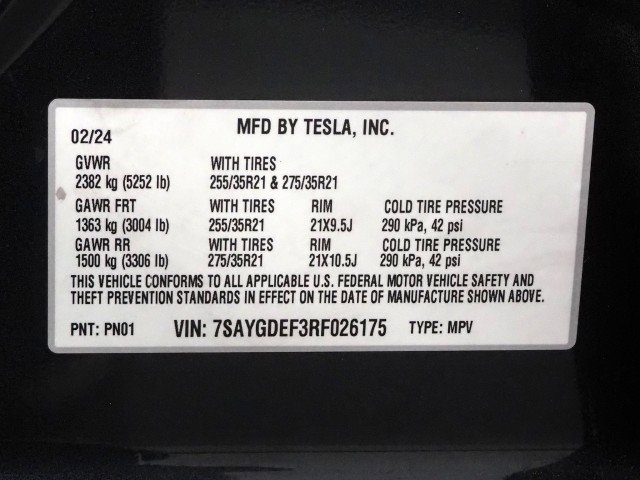 Used 2024 Tesla Model Y Performance image 63