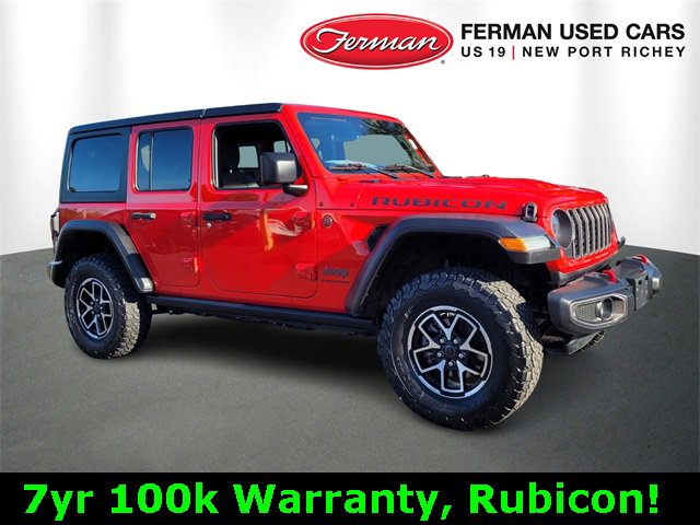 Certified 2024 Jeep Wrangler Unlimited Rubicon