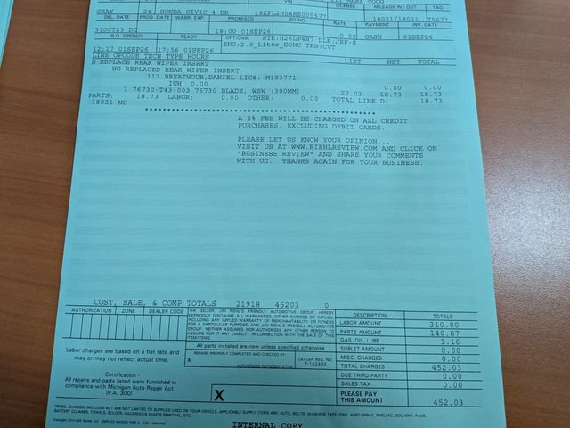 Certified 2024 Honda Civic LX image 34