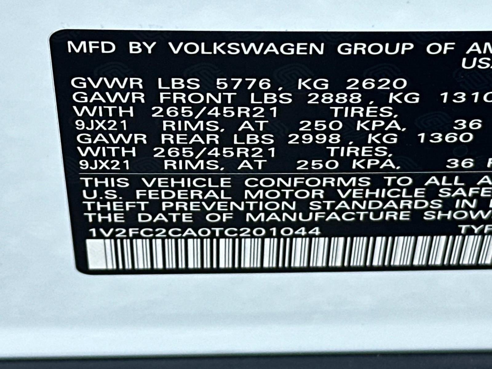New 2026 Volkswagen Atlas Cross Sport SEL Premium R-Line image 20