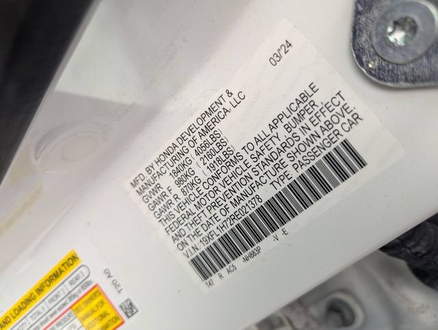 Certified 2024 Honda Civic EX-L image 33
