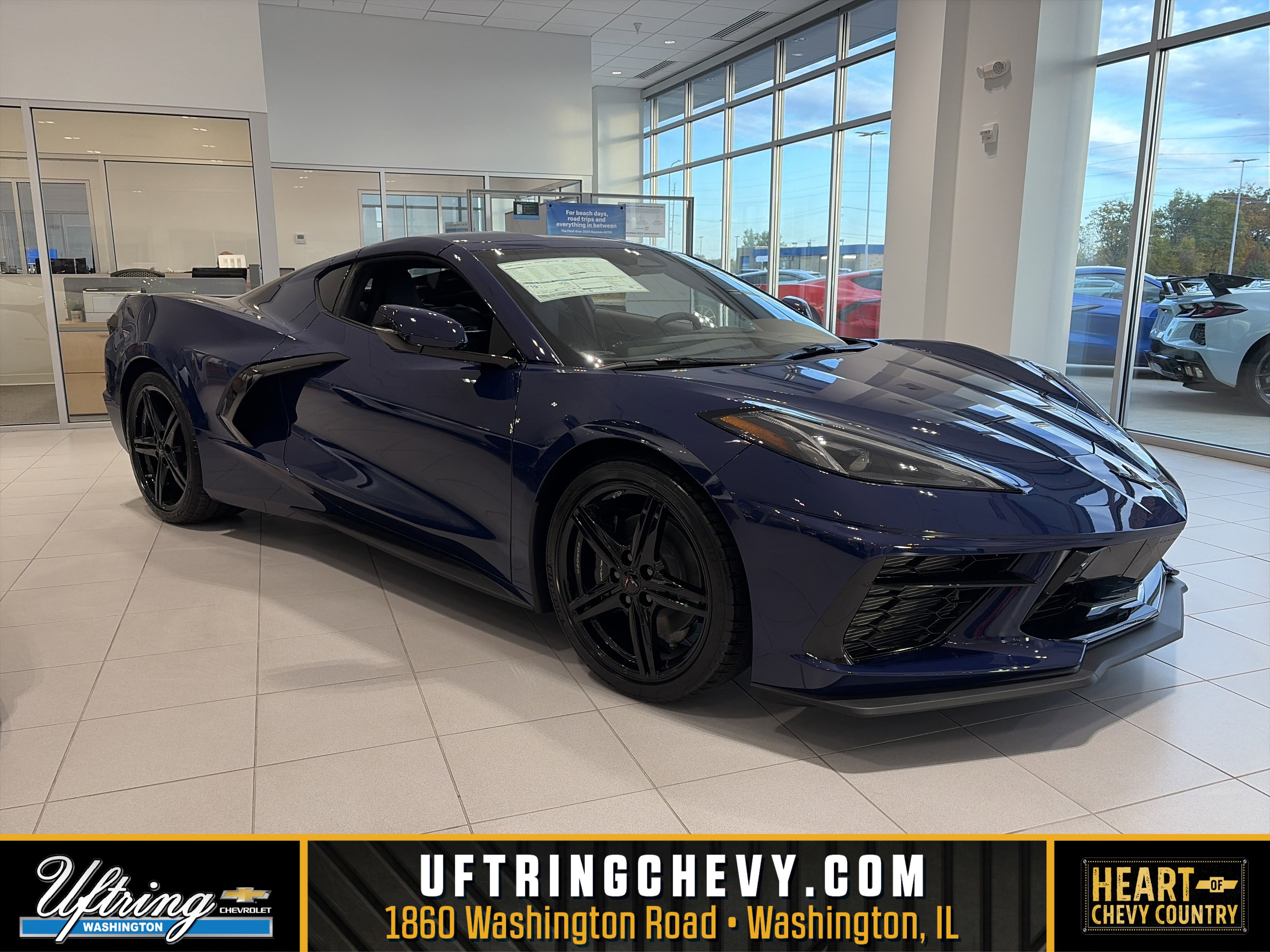 New 2026 Chevrolet Corvette Stingray Preferred Cpe w/ Battery Protection Package