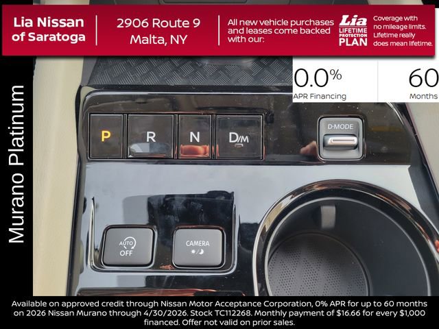 New 2026 Nissan Murano Platinum image 27