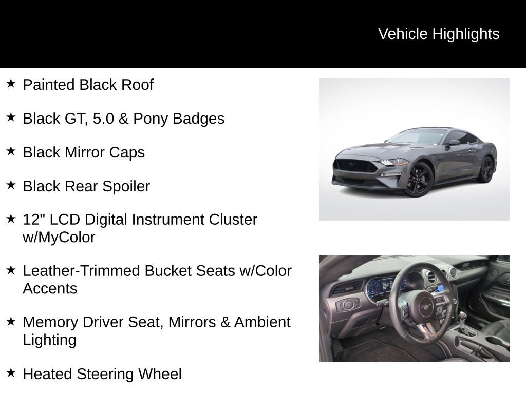 Used 2021 Ford Mustang GT Premium w/ Equipment Group 401A image 26