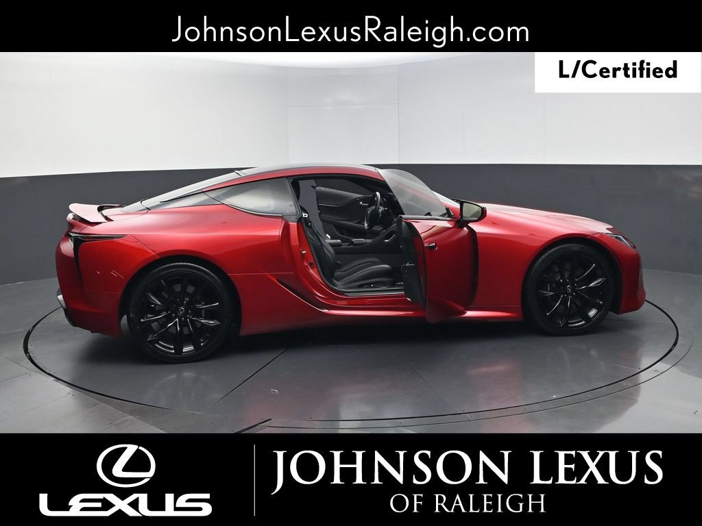 Certified 2022 Lexus LC 500 Coupe w/ Dynamic Handling Package RWD image 31
