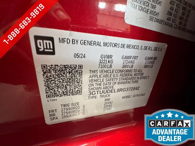 Certified 2024 GMC Sierra 1500 SLT AWD/4WD image 28