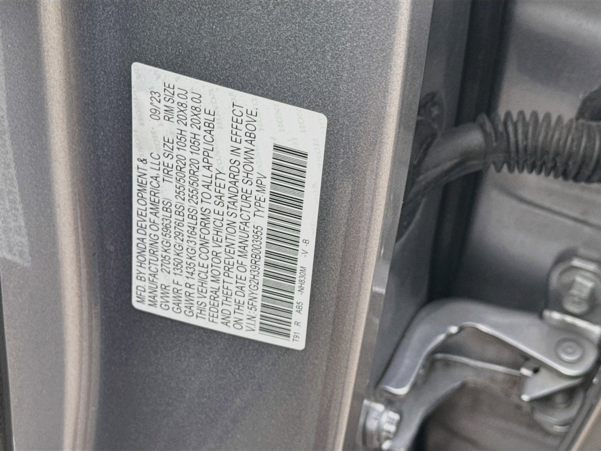 Certified 2024 Honda Pilot Sport image 37