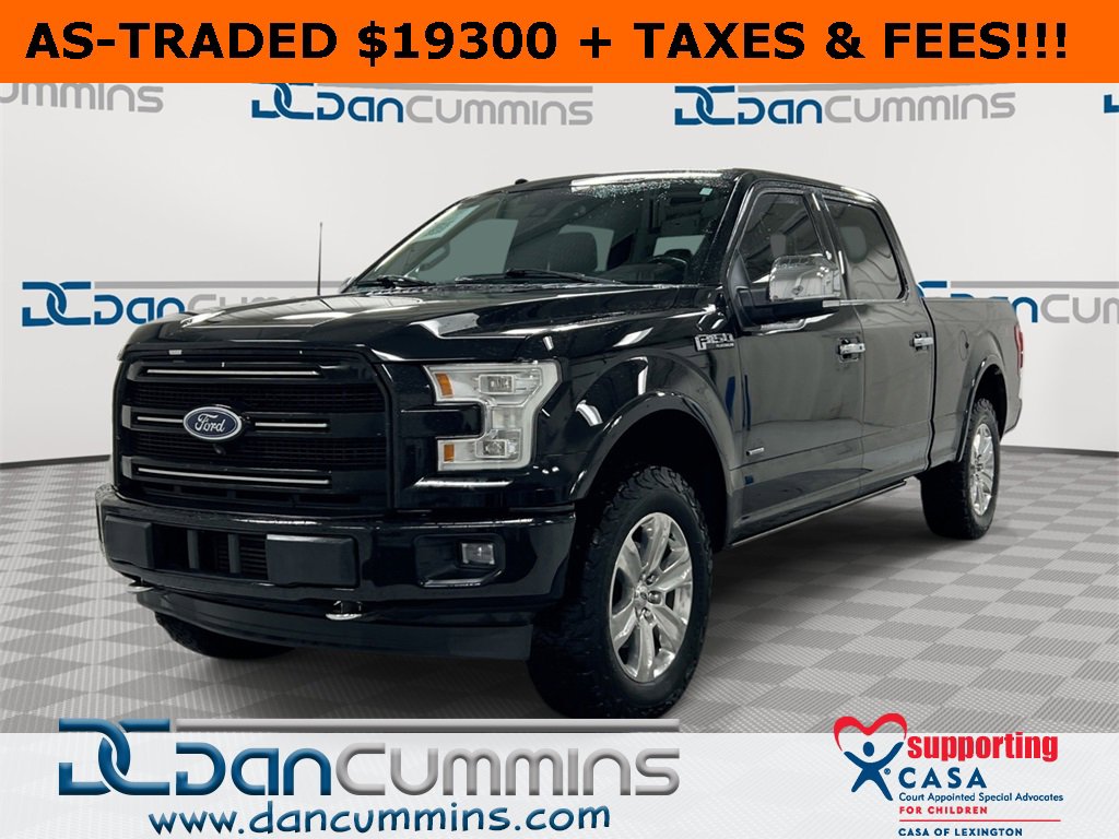 Used 2017 Ford F150 Platinum w/ Technology Package