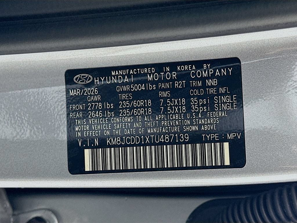 New 2026 Hyundai Tucson SEL AWD/4WD image 23