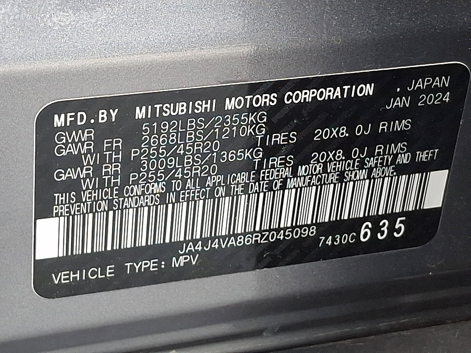 Used 2024 Mitsubishi Outlander SE AWD/4WD image 27