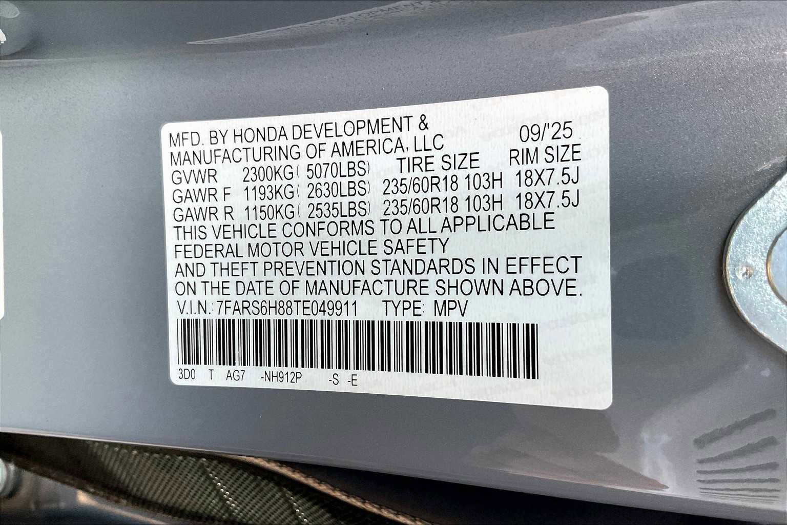New 2026 Honda CR-V Sport-L image 22