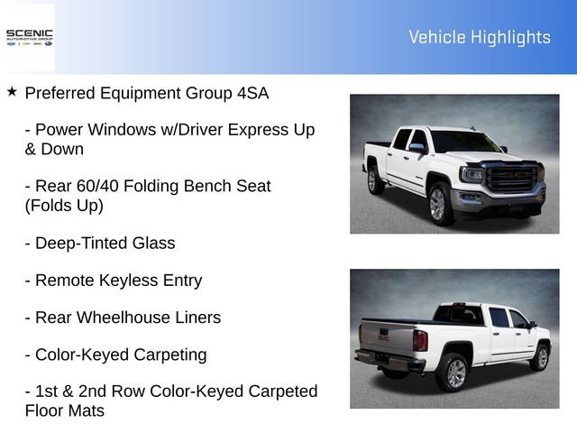 Used 2018 GMC Sierra 1500 SLT w/ SLT Premium Package AWD/4WD image 5