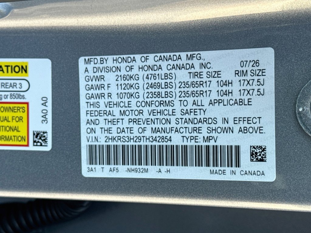 New 2026 Honda CR-V LX image 33
