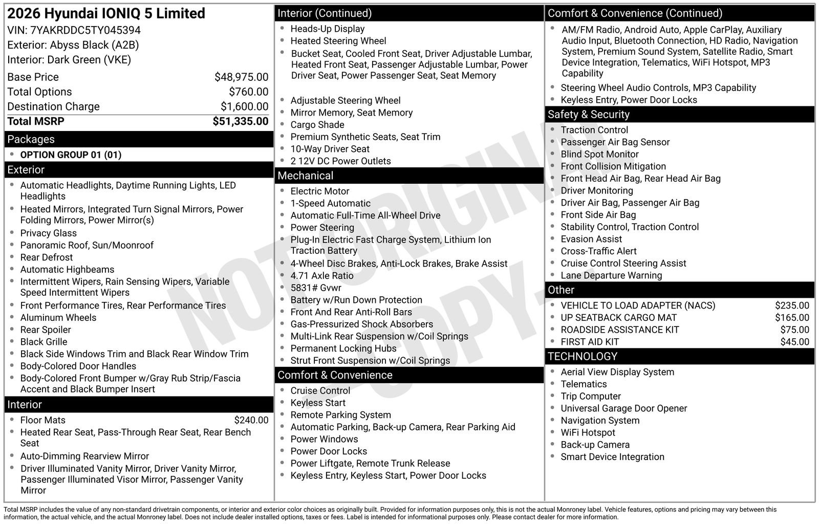 New 2026 Hyundai Ioniq 5 Limited image 8