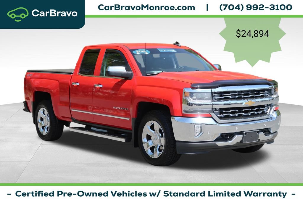Certified 2016 Chevrolet Silverado 1500 LTZ w/ LTZ Plus Package AWD/4WD image 4