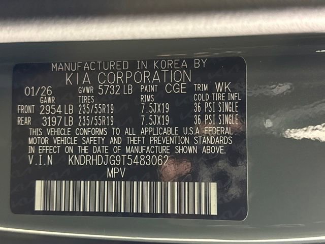 New 2026 Kia Sorento EX AWD/4WD image 35