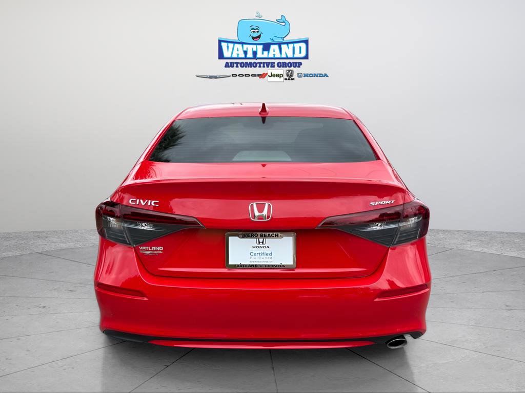Certified 2025 Honda Civic Sport image 4