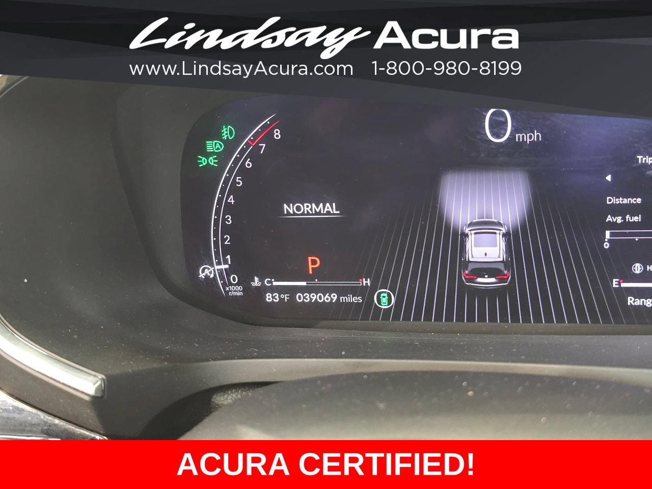 Certified 2024 Acura MDX w/ Advance Package AWD/4WD image 15