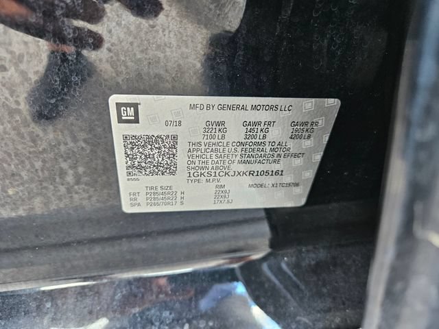 Used 2019 GMC Yukon Denali w/ Enhanced Security Package RWD image 32