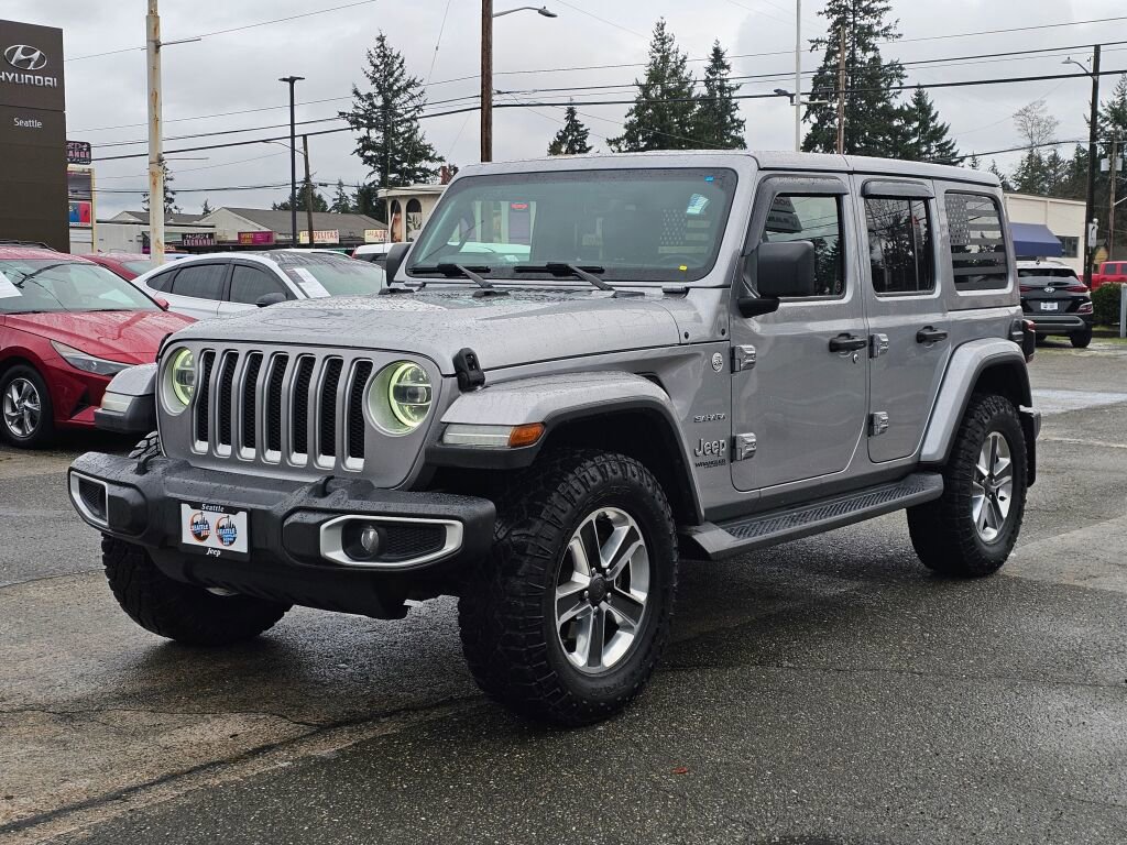 Used 2019 Jeep Wrangler Unlimited Sahara w/ Uconnect 4C Nav & Sound Group image 4