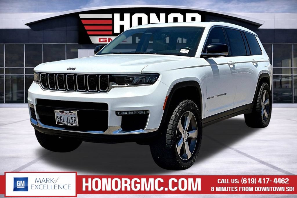 Used 2021 Jeep Grand Cherokee L Limited w/ Trailer Tow Package AWD/4WD image 3