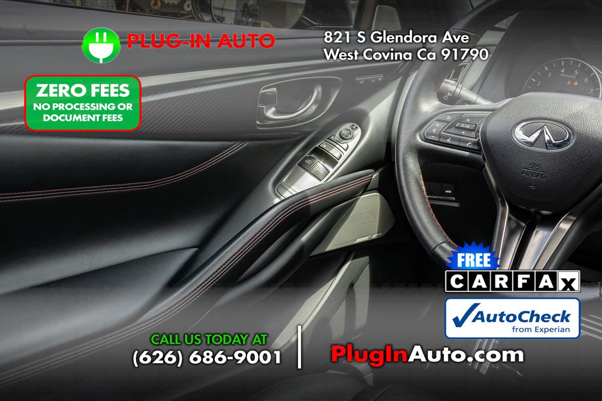 Used 2022 INFINITI Q60 Red Sport 400 w/ Cargo Package RWD image 15