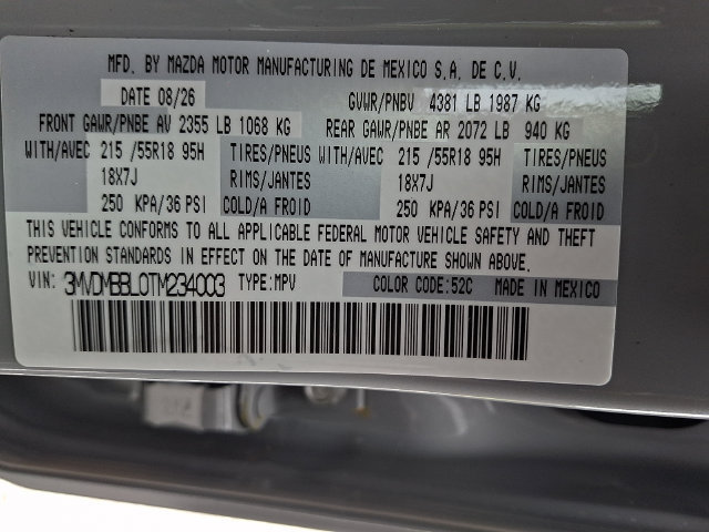 New 2026 MAZDA CX-30 AWD 2.5 S w/ Select Sport Pkg image 15