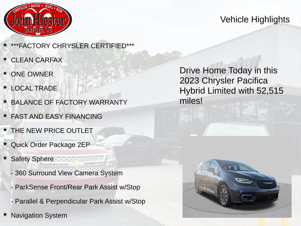 Used 2023 Chrysler Pacifica Limited FWD image 5