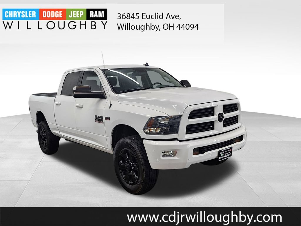 Used 2017 RAM 2500 Big Horn w/ Sport Appearance Group AWD/4WD image 3