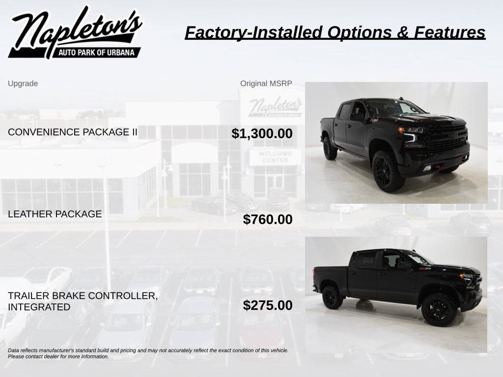 Used 2021 Chevrolet Silverado 1500 LT Trail Boss w/ Convenience Package II AWD/4WD image 4