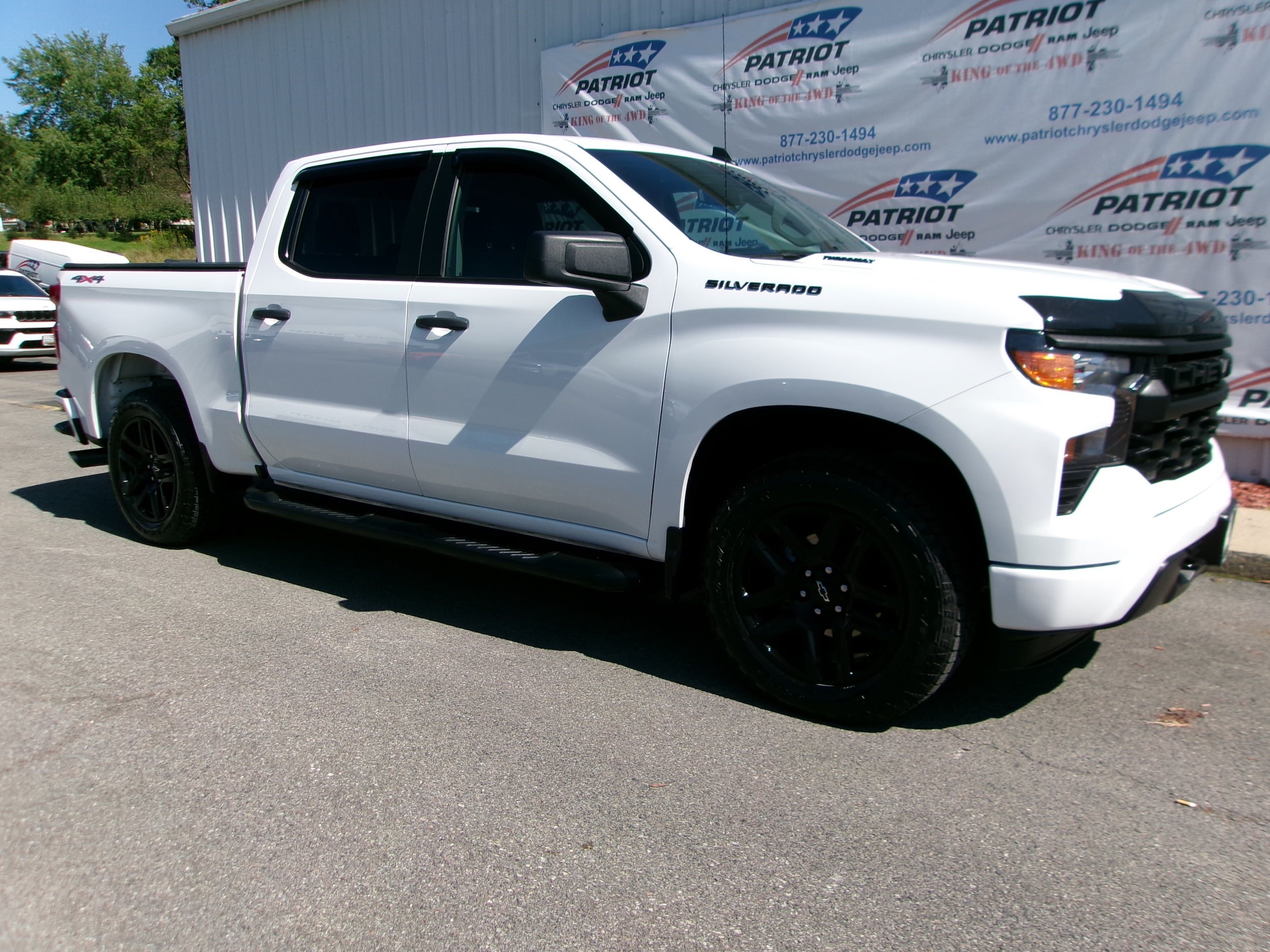Used 2025 Chevrolet Silverado 1500 Custom w/ Turbomax Blackout Package