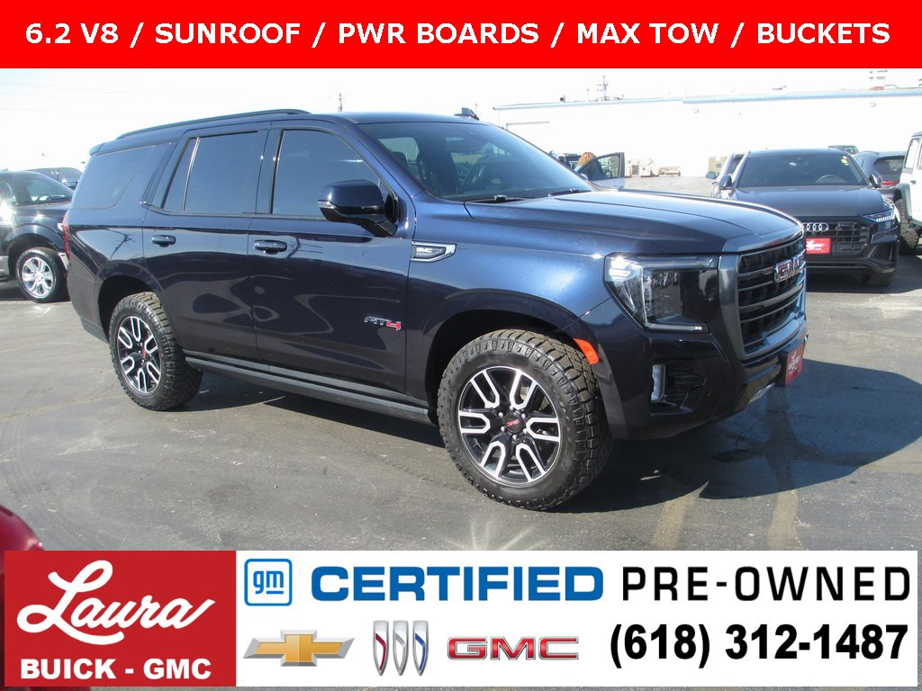 Certified 2022 GMC Yukon AT4 w/ Max Trailering Package