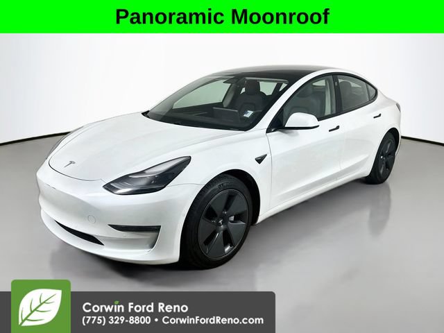 Used 2021 Tesla Model 3 Long Range AWD/4WD image 3