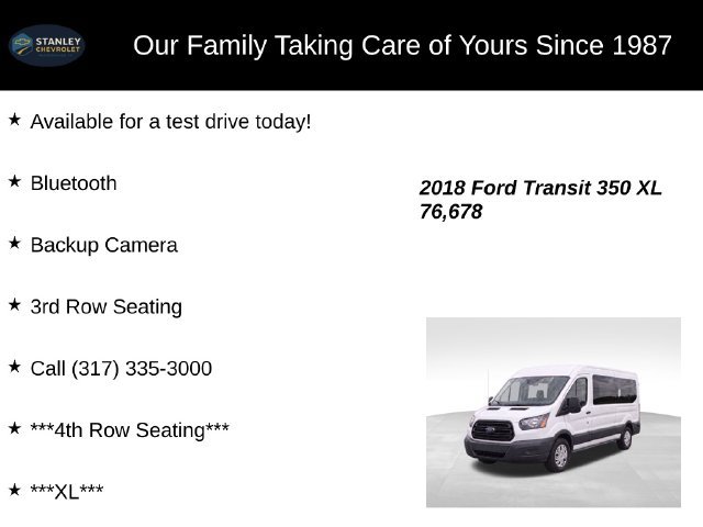 Used 2018 Ford Transit 350 XL RWD image 9