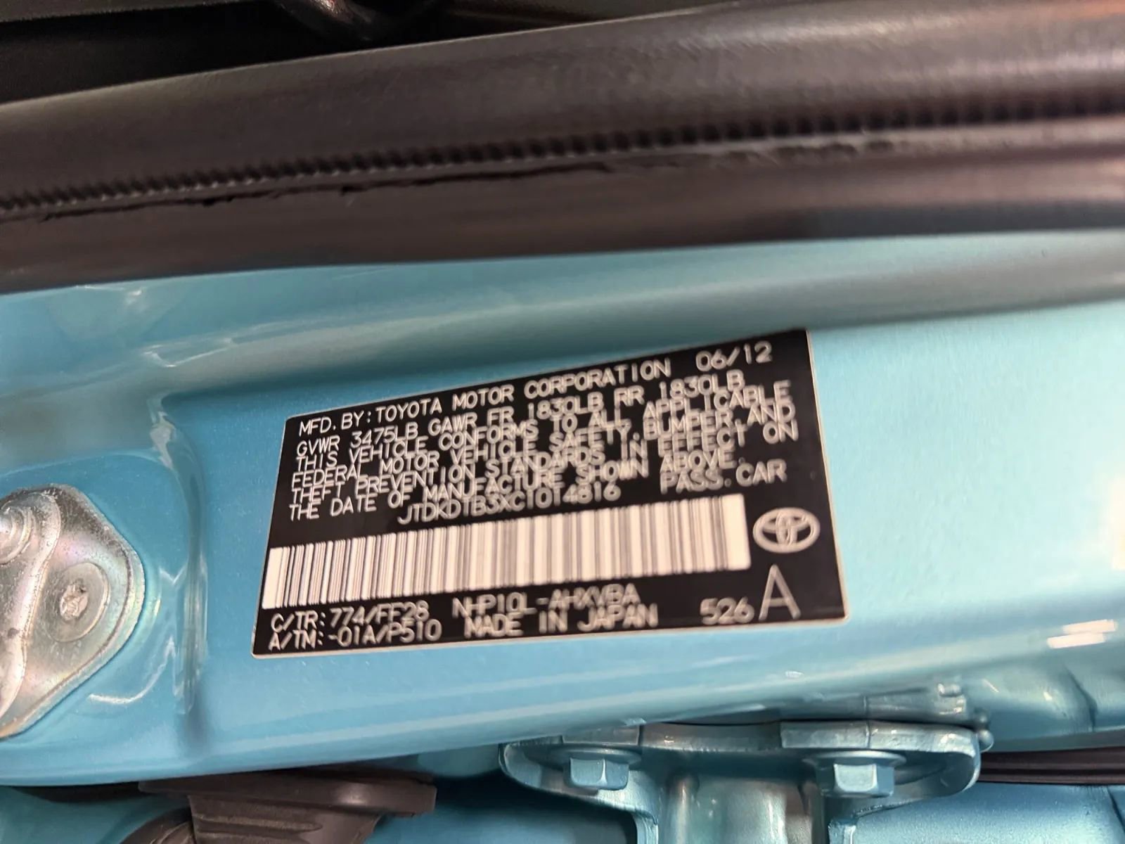 Used 2012 Toyota Prius C Two image 37