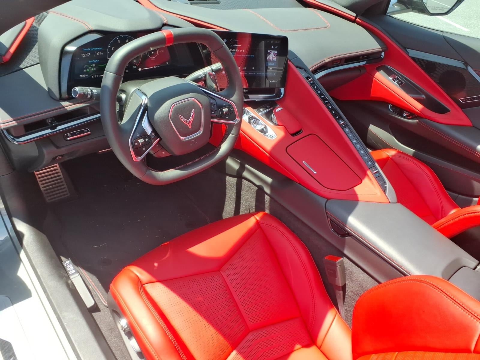 Certified 2024 Chevrolet Corvette Stingray Preferred Cpe w/ Stealth Interior Trim Package RWD image 28